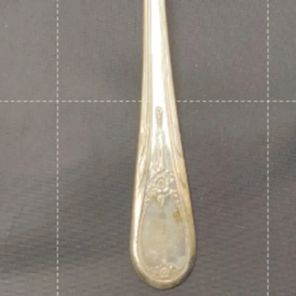 Antique 1946 Newport Silverplate Teaspoon Floral EPNS Daniel Arter Bird Hallmark